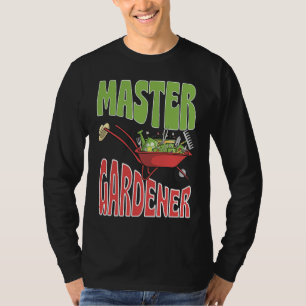 Camiseta Amante de Plantas de Jardim de Legumes Master Gard