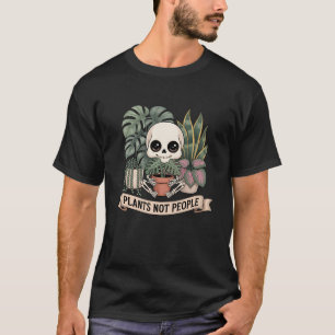 Camiseta Amante de Plantas Monstera Plantas Não Pessoas Esq
