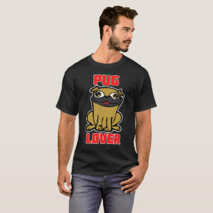 Camiseta Amante de Pug