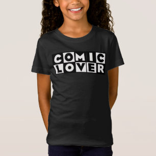 Camiseta Amante de Quadrinhos Design Bold