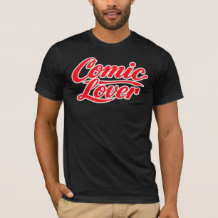 Camiseta Amante de Quadrinhos Design Destacado 2