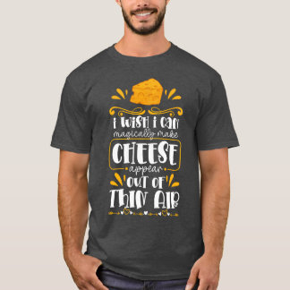 Camiseta Amante de Queijo Comida Foodie Garota Iogurte