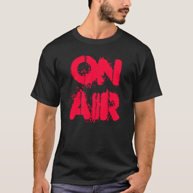 Camiseta Amante de rádio (Frente)