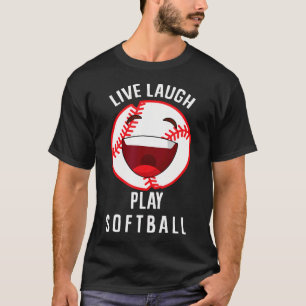 Camiseta Amante de Softbol - Viva Ria Jogue