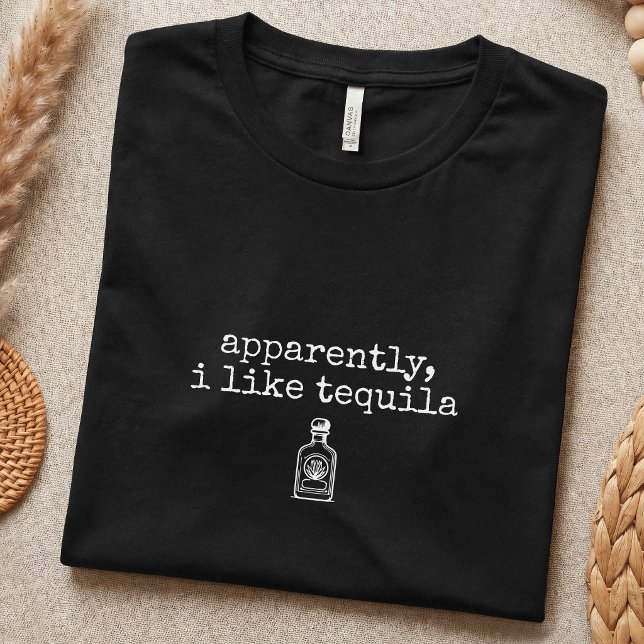 Camiseta Amante de Tequila Engraçado Bebendo Simples (Criador carregado)