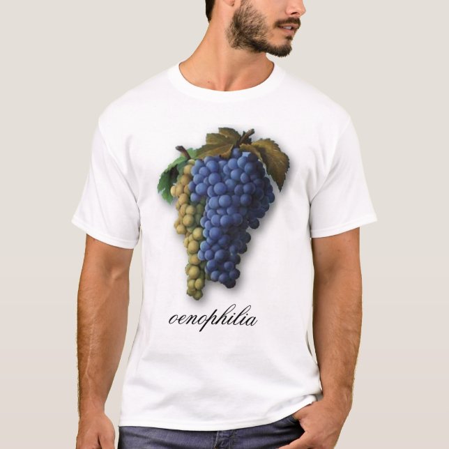 Camiseta amante de vinho (Frente)