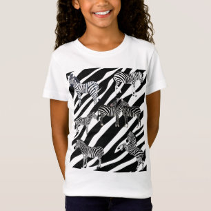 Camiseta Amante Divertido de Zebras
