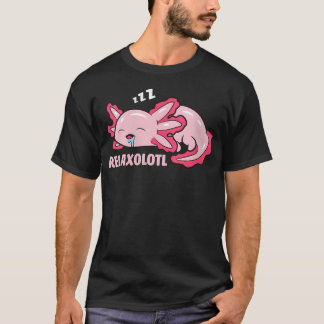Camiseta Amante do Axolote Fofo Salamandra Mexicana