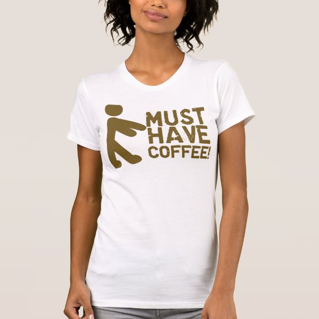 Camiseta Amante do café (Frente)