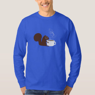 Camiseta Amante do café do esquilo
