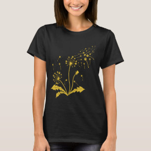 Camiseta Amante do Dente-de-Leão Jardineiro DENTE-DE-LEÃO D