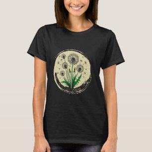 Camiseta Amante do Dente-de-Leão Jardineiro DENTE-DE-LEÃO D
