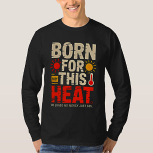 Camiseta Amante do Design Ousado de Calor para Buscadores d