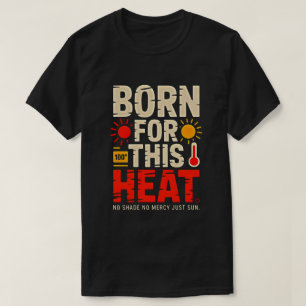 Camiseta Amante do Design Ousado de Calor para Buscadores d