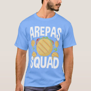 Camiseta Amante do Esquadrão de Arepas Mês da Herança Hispâ