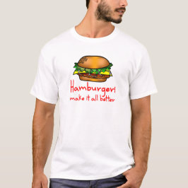 Camiseta Amante do Hamburger
