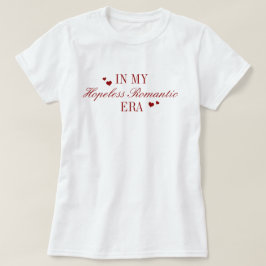 Camiseta Amante do Livro da Minha Era Romântica Sem Esperan