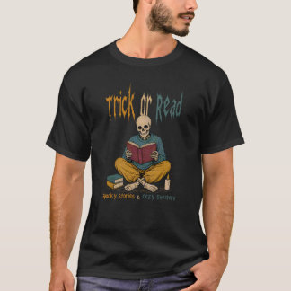 Camiseta Amante do Livro de Halloween