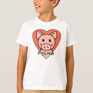 Camiseta Amante do porco
