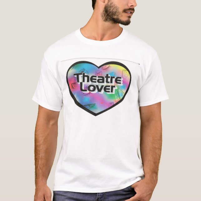 Camiseta Amante do teatro (Frente)