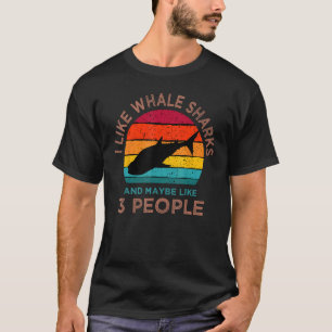 Camiseta Amante do Tubarão Baleia Retro Maior Peixe Mar Col