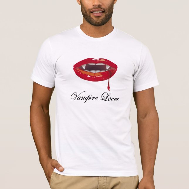 Camiseta Amante do vampiro (Frente)