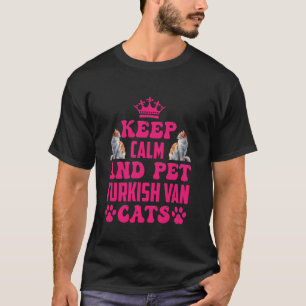 Camiseta Amante do Van Turco MANTENHA A CALMA E FAÇA CARINH