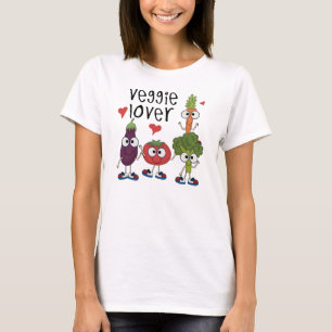 Camiseta Amante do vegetariano
