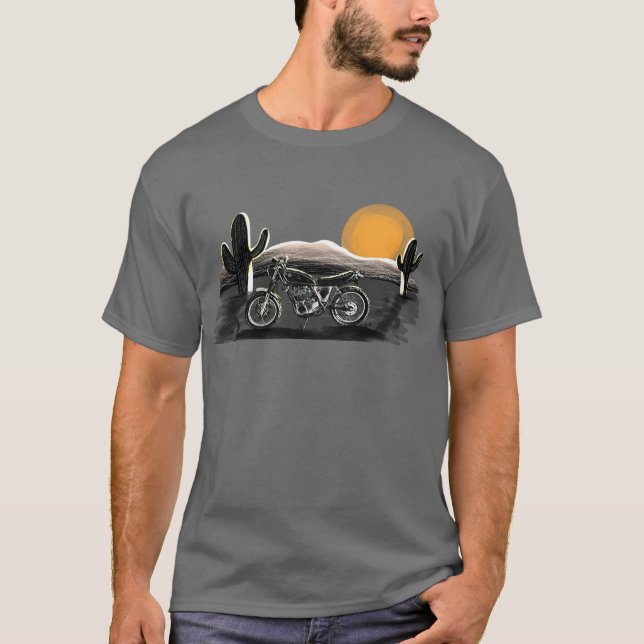 Camiseta Amante do YAMAHA SR400 (Frente)