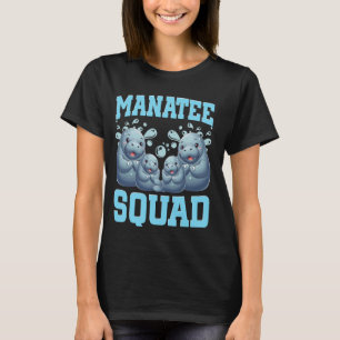 Camiseta Amante dos Peixes-Boi Vaca Marinha Manada de Peixe