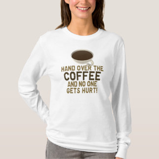 Camiseta Amante engraçado do café
