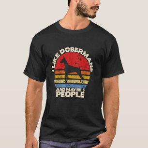 Camiseta Amante engraçado do Doberman, Proprietário do Dobe
