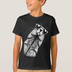 Camiseta Amante engraçado do Groundhog Woodchuck Dia do Gro