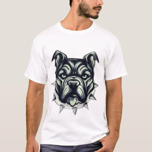 Camiseta Amante Feroz do Pitbull Bulldog