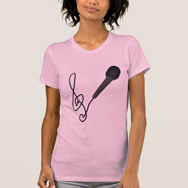 Camiseta amante musical (Frente)