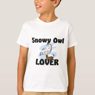 Camiseta Amante nevado da coruja