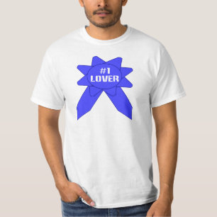 Camiseta Amante Número 1 Fita Azul