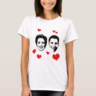 Camiseta Amante para Hillary e Obama.png