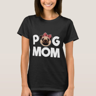 Camiseta Amante Pug Vida Carinhoso Rosto Puggy Óculos de So