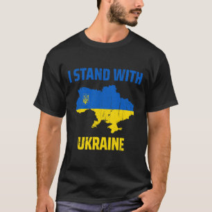 Camiseta Amante Ucraniano Eu Apoio a Ucrânia 