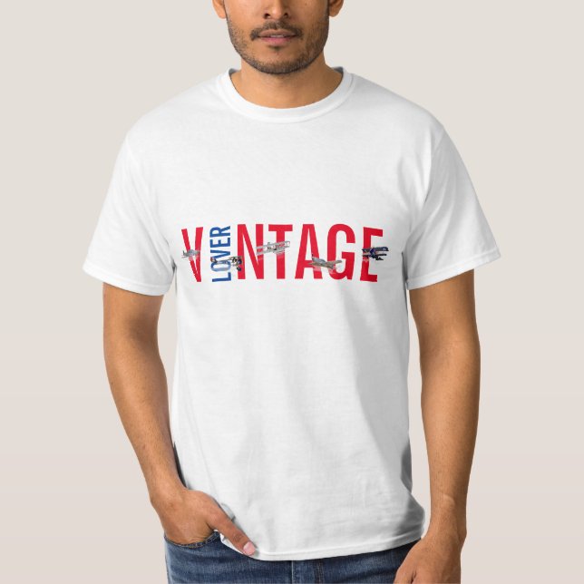 Camiseta Amante Vintage (Frente)