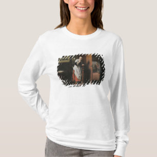 Camiseta Amantes com uma mulher que escuta