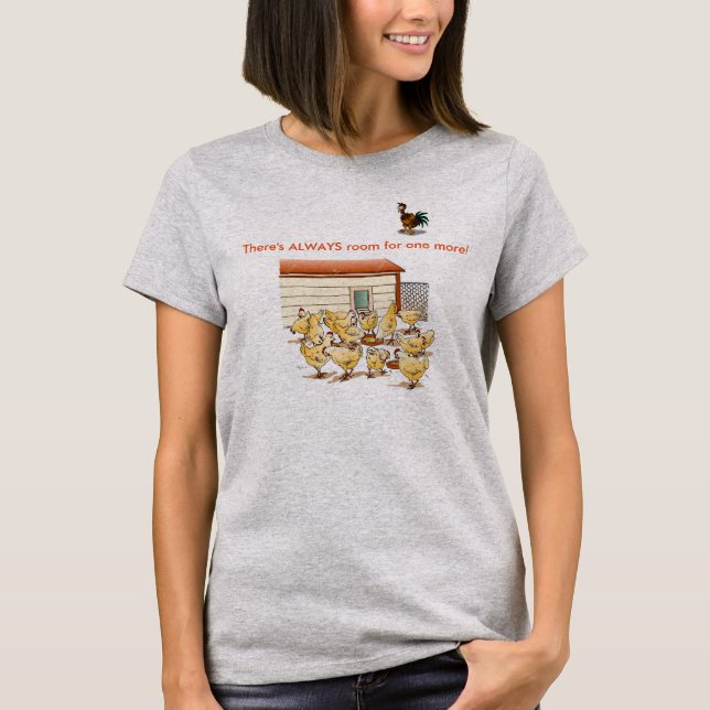 Camiseta Amantes da galinha (Frente)