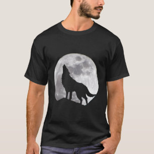 Camiseta Amantes Da Lua E Do Lobo