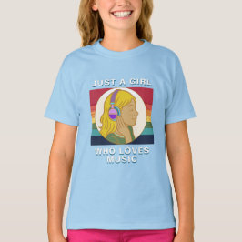 Camiseta amantes da música