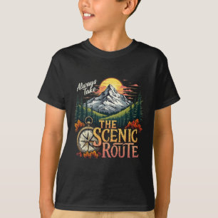 Camiseta Amantes da Natureza Roupas de Viagem pela Natureza