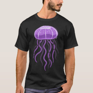 Camiseta Amantes de Água-viva Divertidos e Fofos