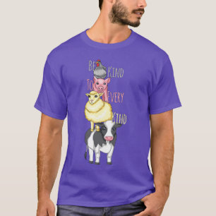 Camiseta Amantes de animais veganos design de direitos dos 