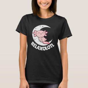 Camiseta Amantes De Axolotl Relaxolotl, Animais Cujos Relax