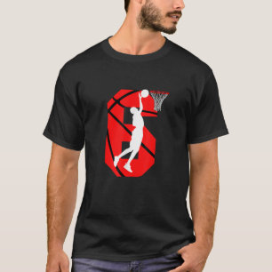 Camiseta Amantes de basquetebol de 6 de 6 anos
